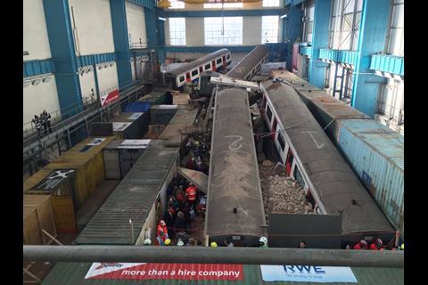 What the London Fire Brigade describes as ‘Europe’s biggest ever disaster training exercise’ began on February 29 (Photo: London Fire Brigade).